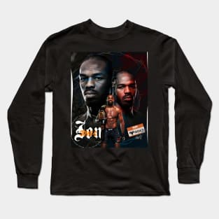 Jon 'Bones' Jones The GOAT Long Sleeve T-Shirt